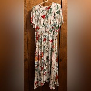 NEW long flowery flowy dress